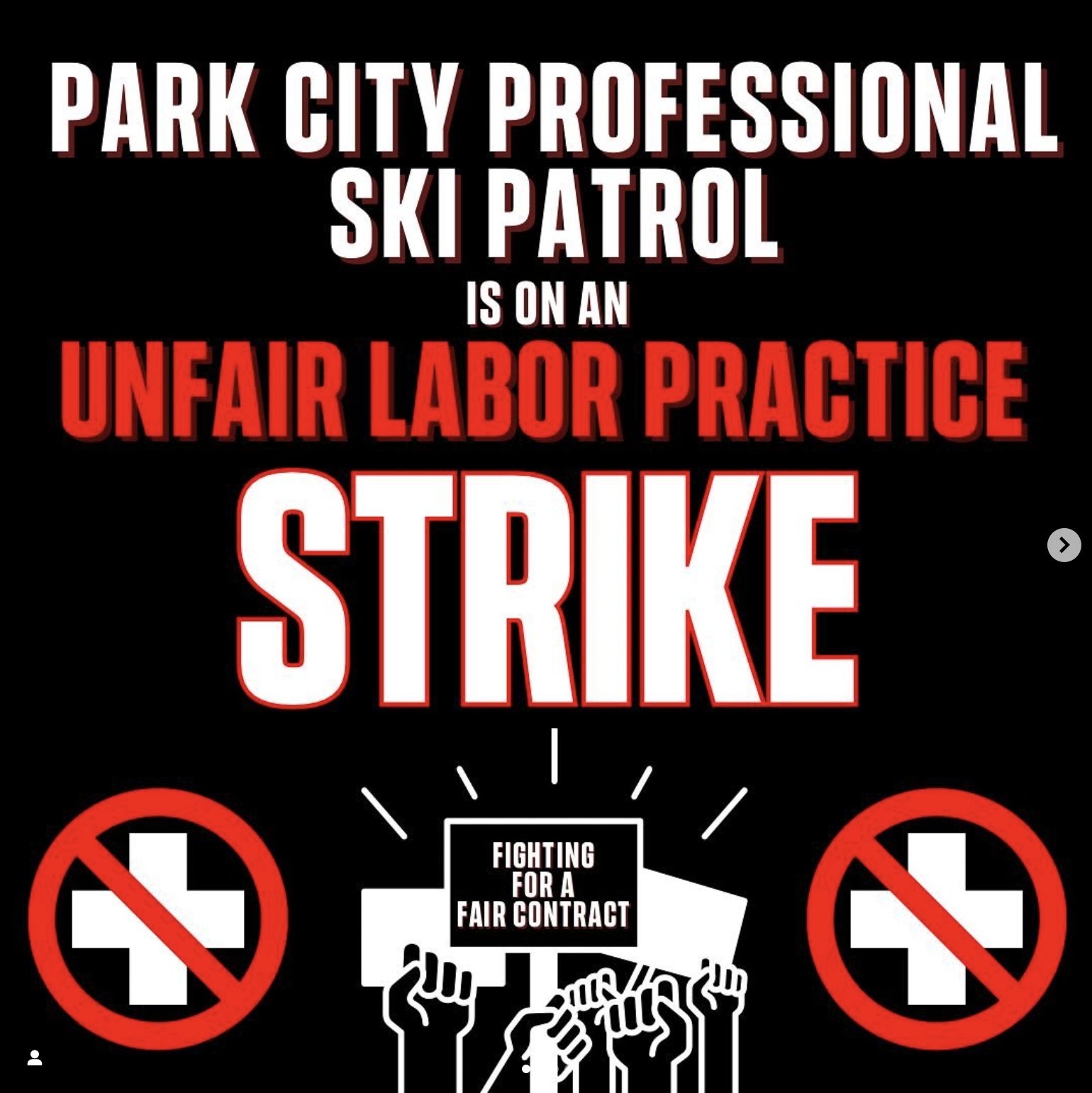 Park city patrol strike